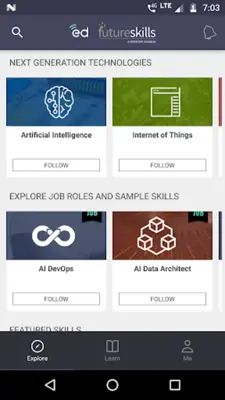 Futureskills android App screenshot 3